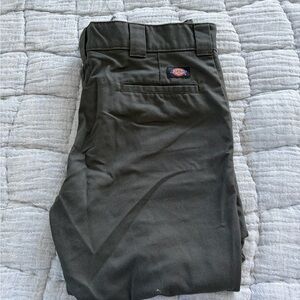 Dickies Men's Dark Green Chinos